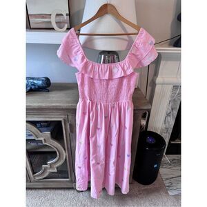 NWOT‎ Olivia Rubin Talia Midi Dress in Pink Size 8